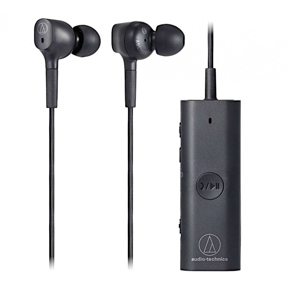 Audio-Technica ATH-ANC100BT Ecouteurs intra-auriculaires sans fil à réduction de bruit
