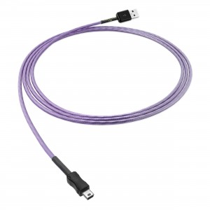 Nordost Purple Flare USB 2.0 Kabel (Standard A to Mini B)