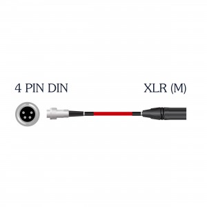 Nordost Red Dawn Specialty 4 PIN DIN auf XLR (M) Kabel