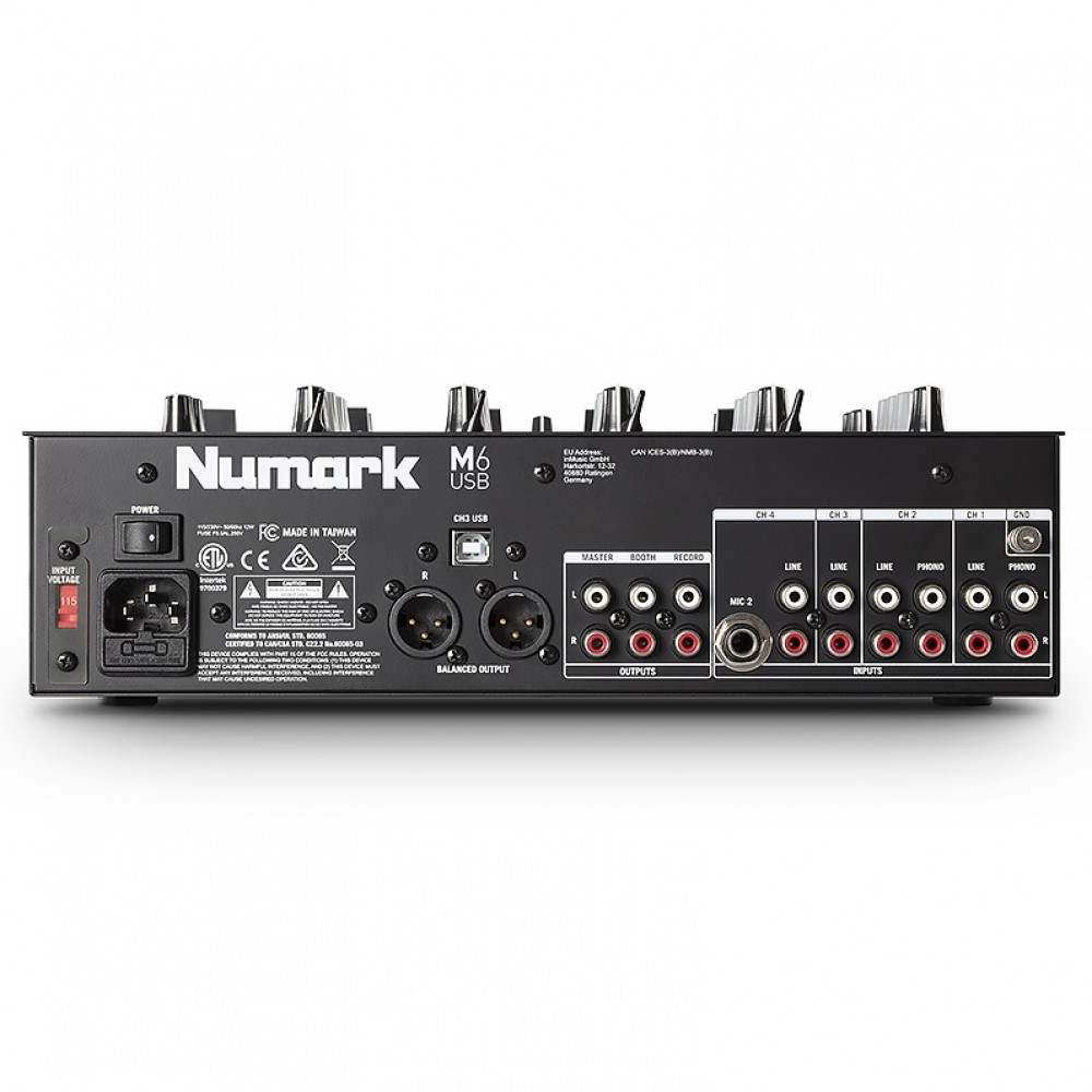 Numark M6 USB DJ Mixer