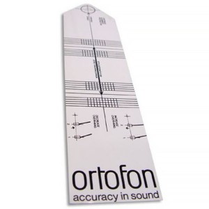 Ortofon Cartridge Alignment Protractor