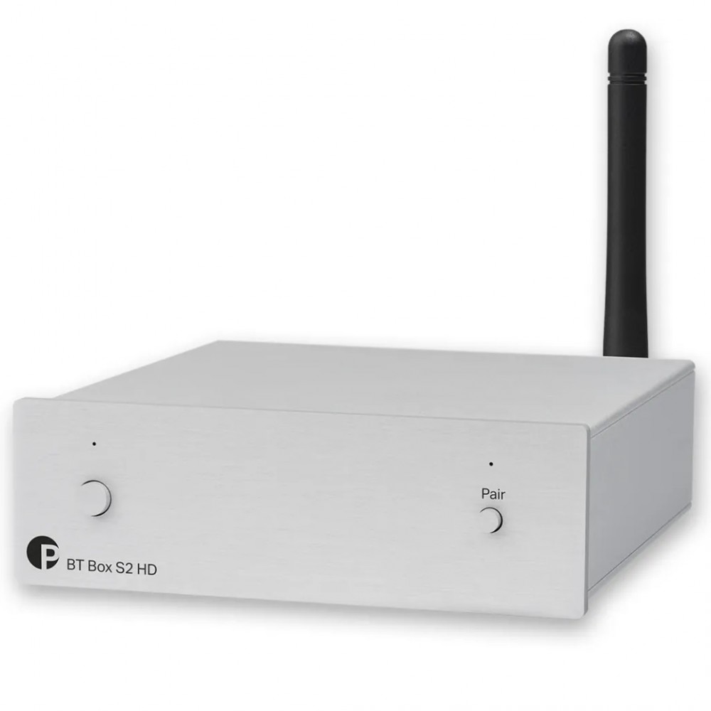 Pro-Ject BT Box S2 HD Bluetooth Audio ReceiversSilver