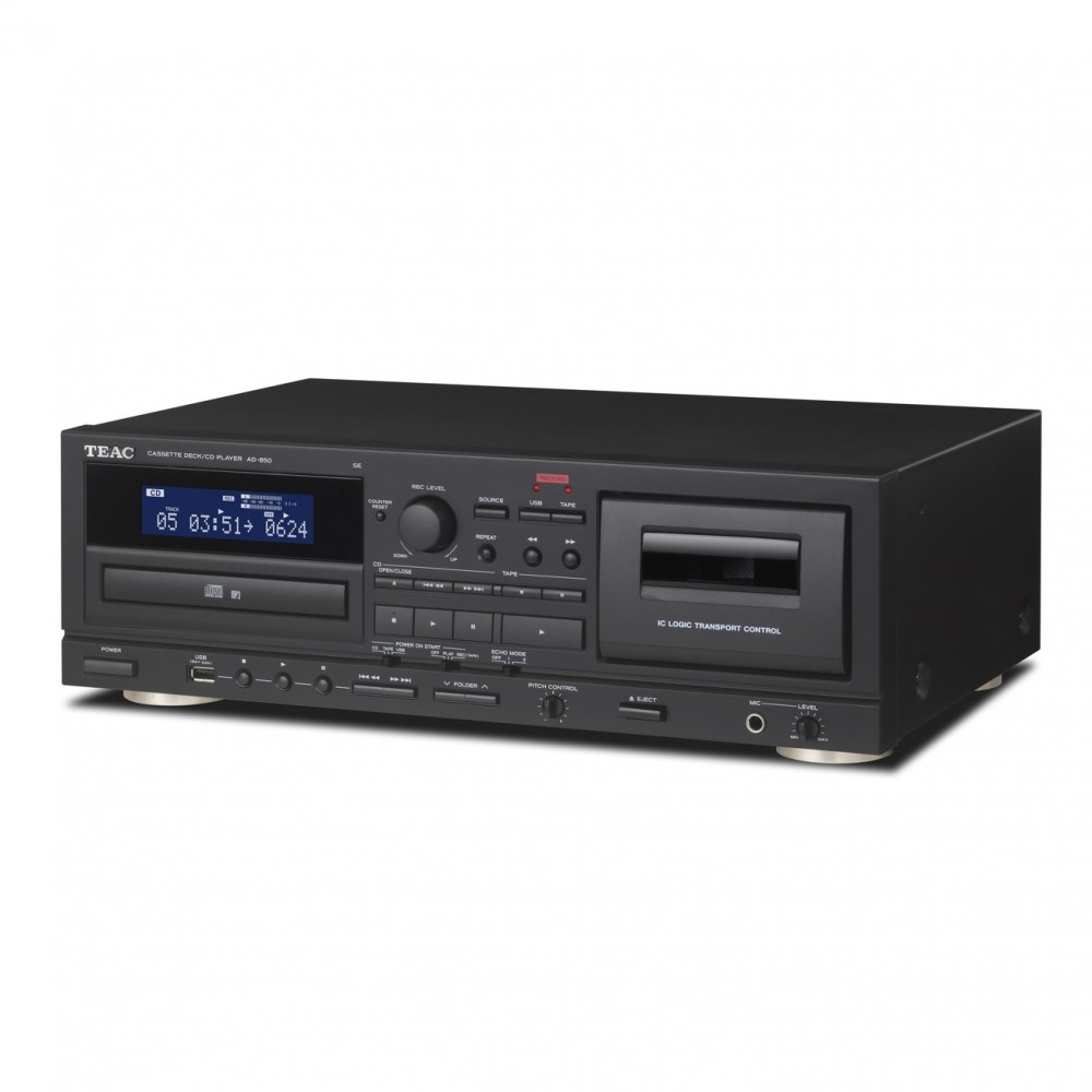 TEAC AD-850-SE CD- & Kassettenspieler mit USB