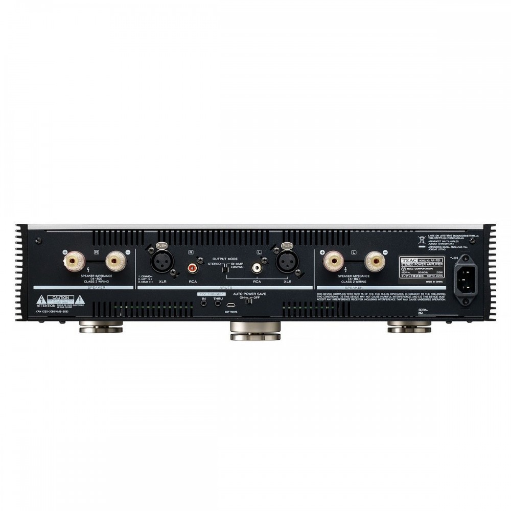 TEAC AP-701 Stereo/Mono Power Amplifier