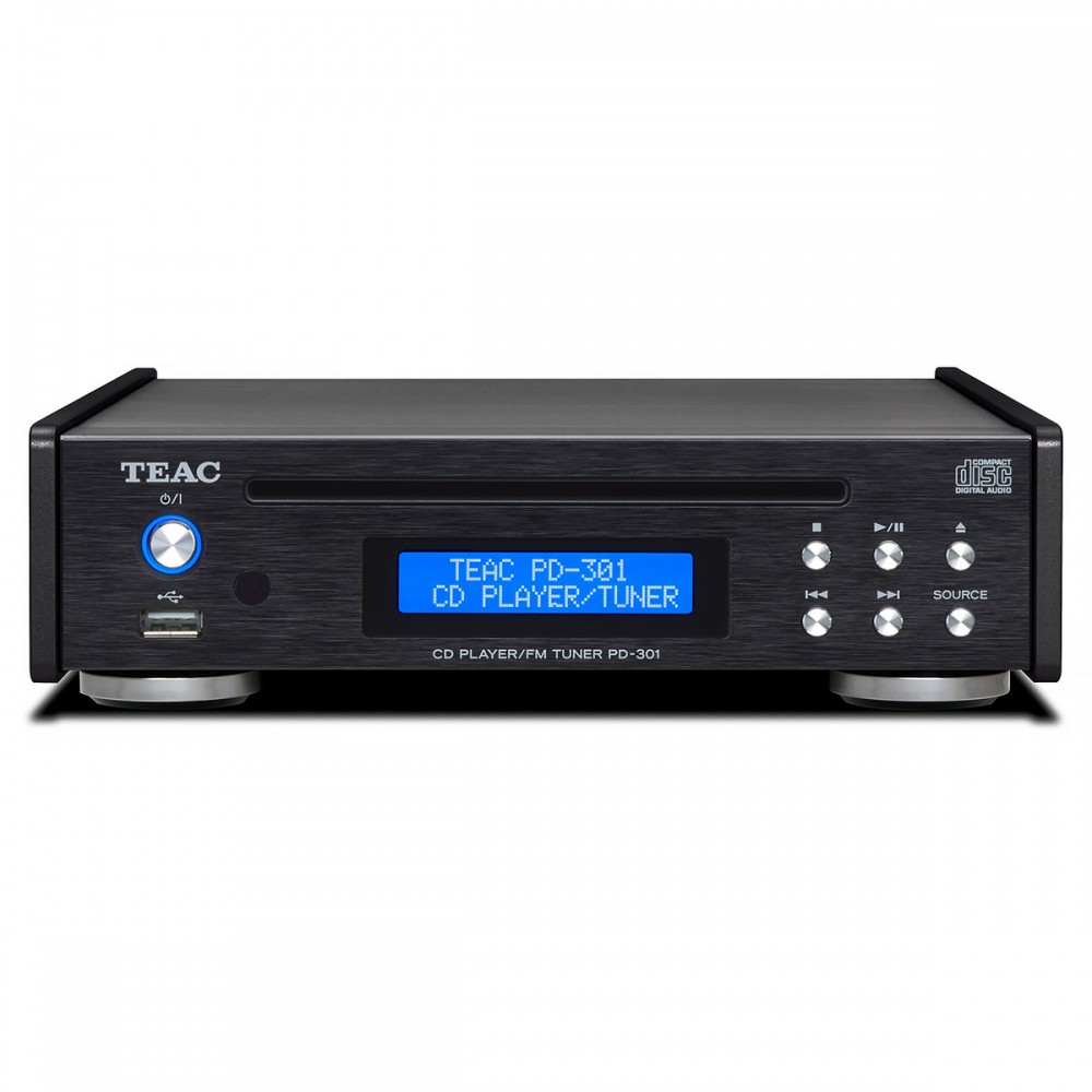 TEAC PD-301DAB-X CD-Player and DAB/FM TunerArgento