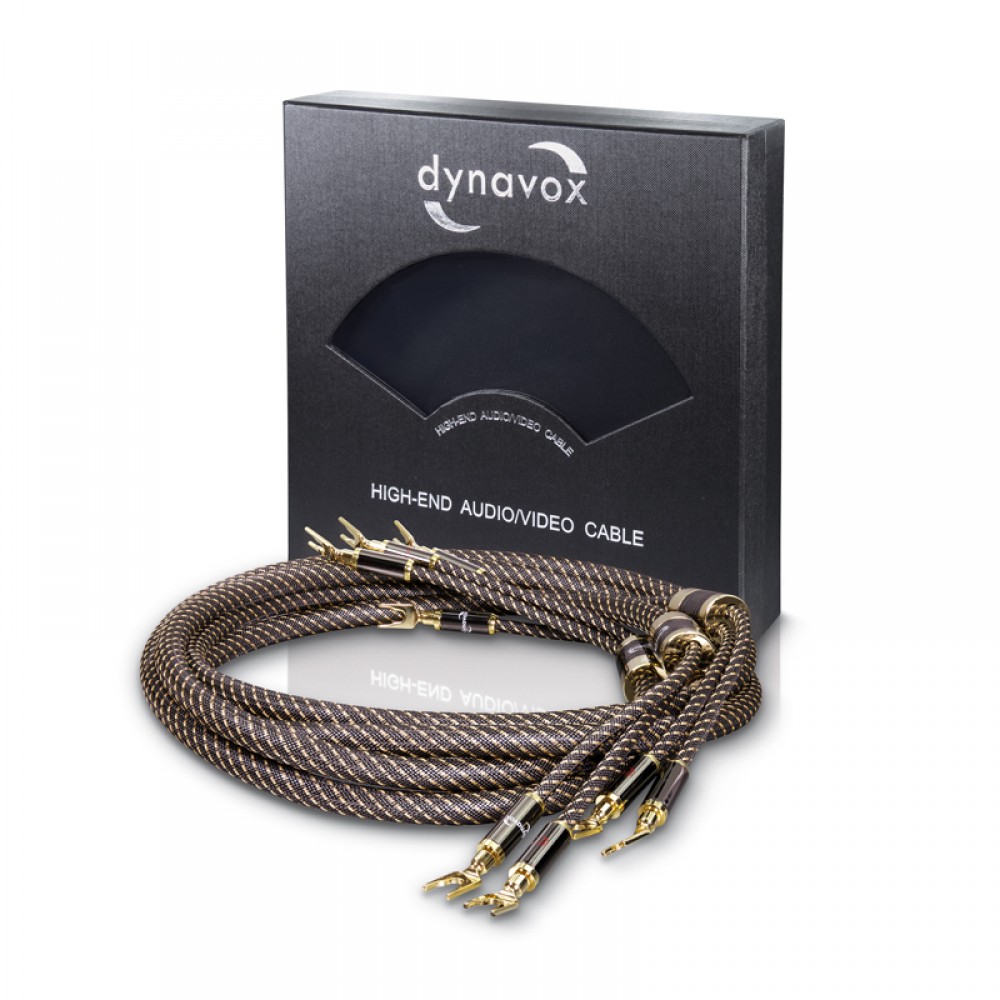Dynavox Black Line LS cable 2x5 m