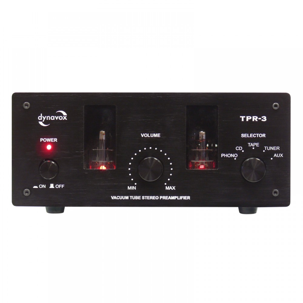 Dynavox TPR-3 Tube PreamplifierArgent