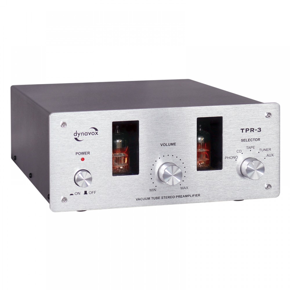 Dynavox TPR-3 Tube PreamplifierArgent