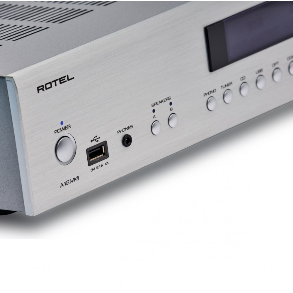 Rotel A12MKII Integrated AmplifierPlata