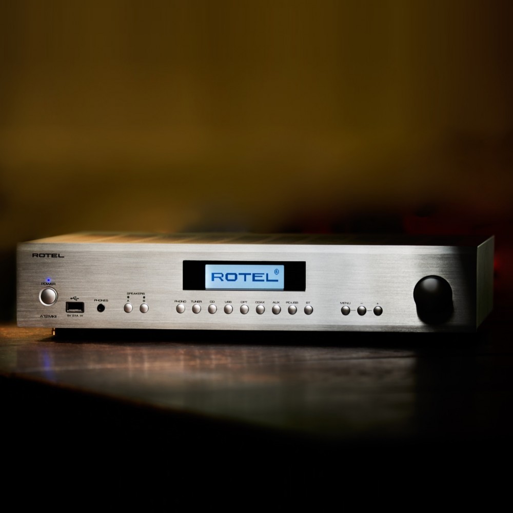 Rotel A12MKII Integrated AmplifierSilver