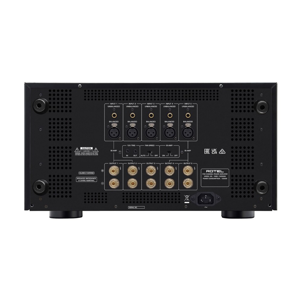 Rotel RMB-1585MKII 5-channel AmplifierArgento