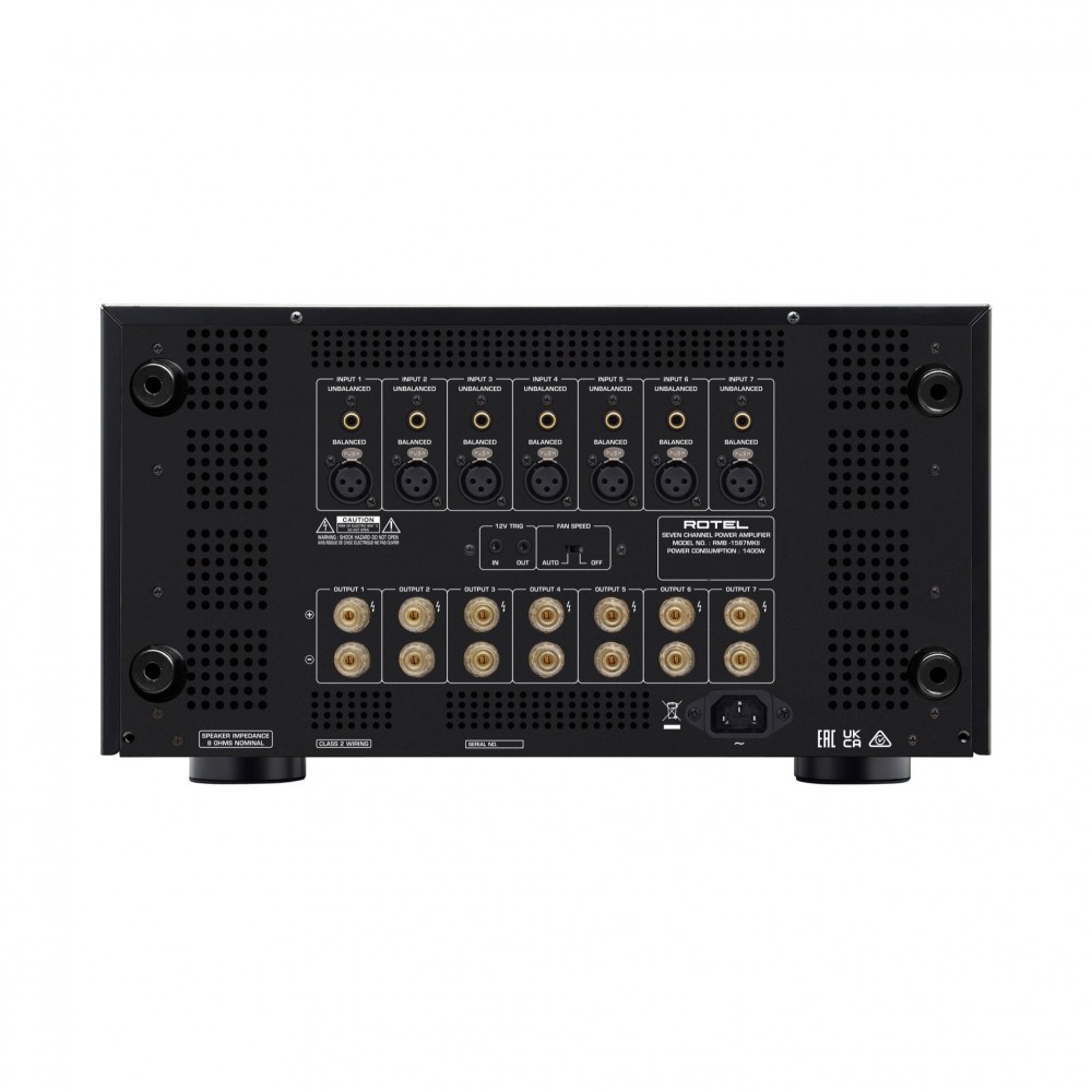 Rotel RMB-1587MKII Seven Channel Power AmplifierSilver