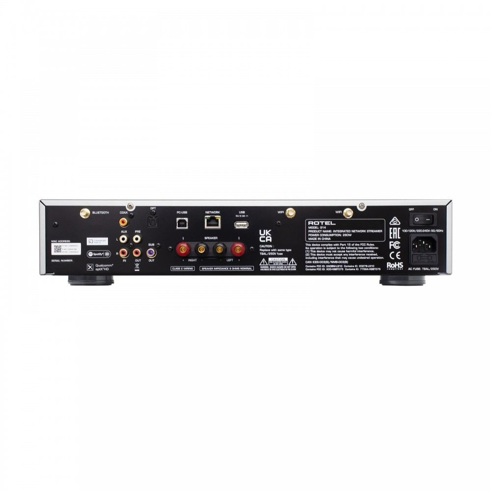 Rotel S14 Streaming AmplifierBlack