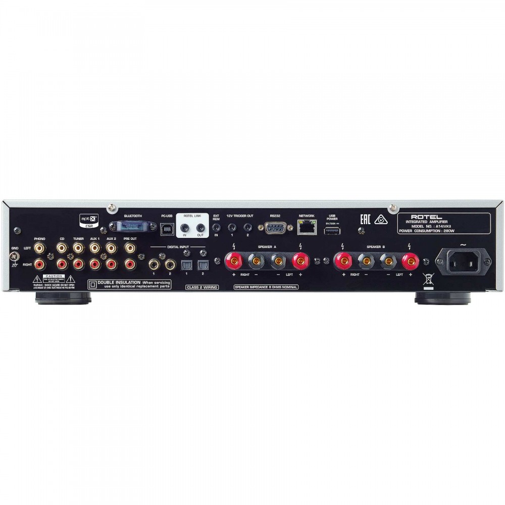 Rotel A14 MKII Integrated AmplifierBlack